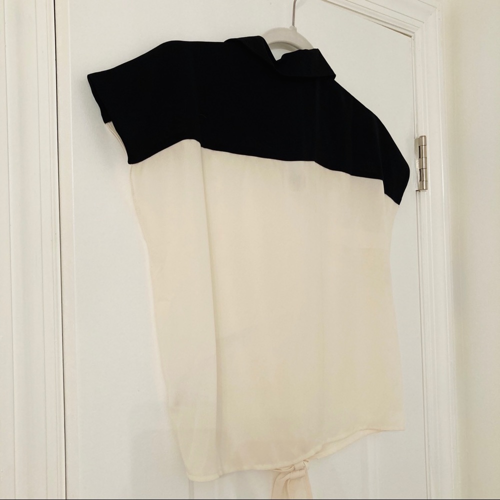 NEW Forever 21 Front Tie Chiffon Sleeveles… - Picture 4 of 4